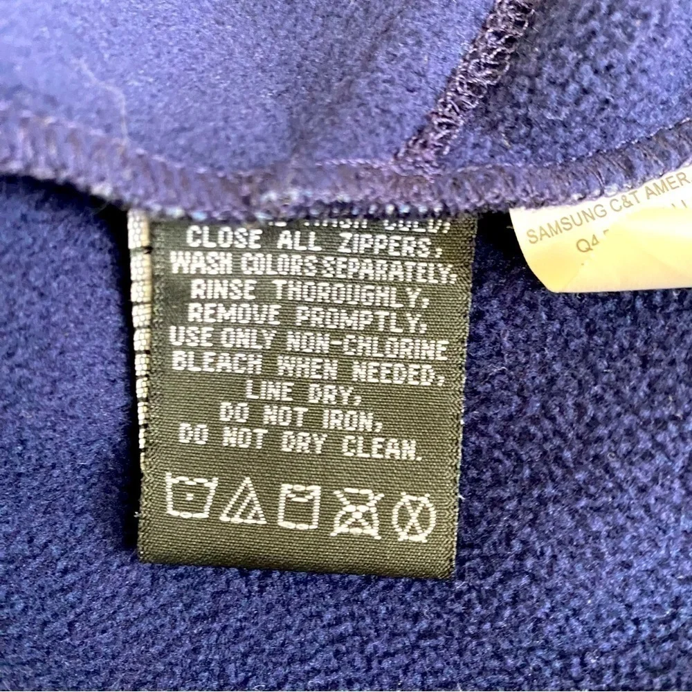 Snozu Navy Full Zip Hooded Jacket Size XS